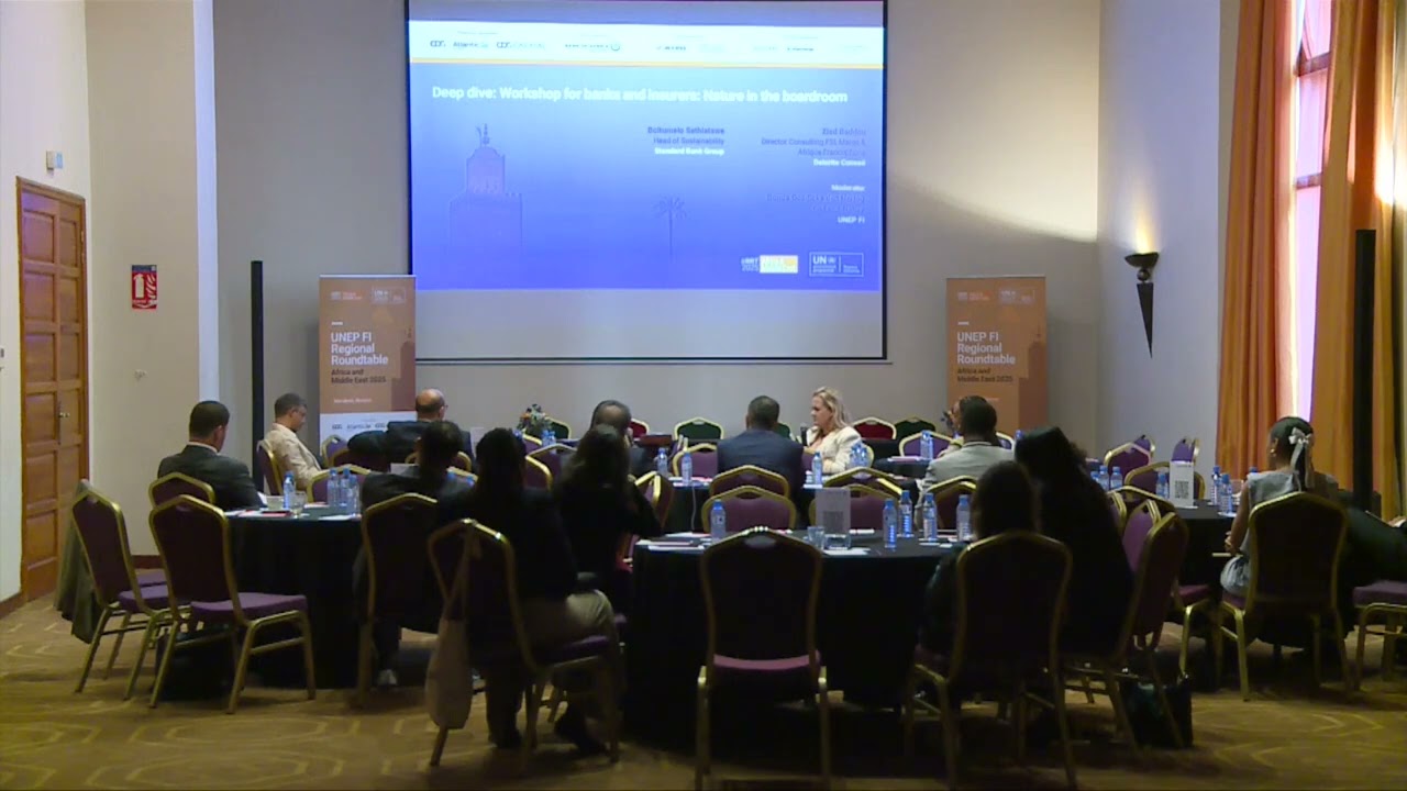 AME RRT 2025: Workshop for banks and insurers Nature in the boardroom