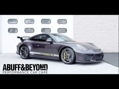A Buff & Beyond Porsche GT3RS Xpel PPF and Gyeon Ceramic Coating