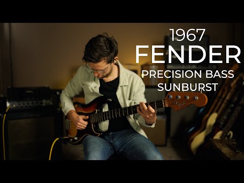 Fender Precision Bass 1967 - Sunburst image 12