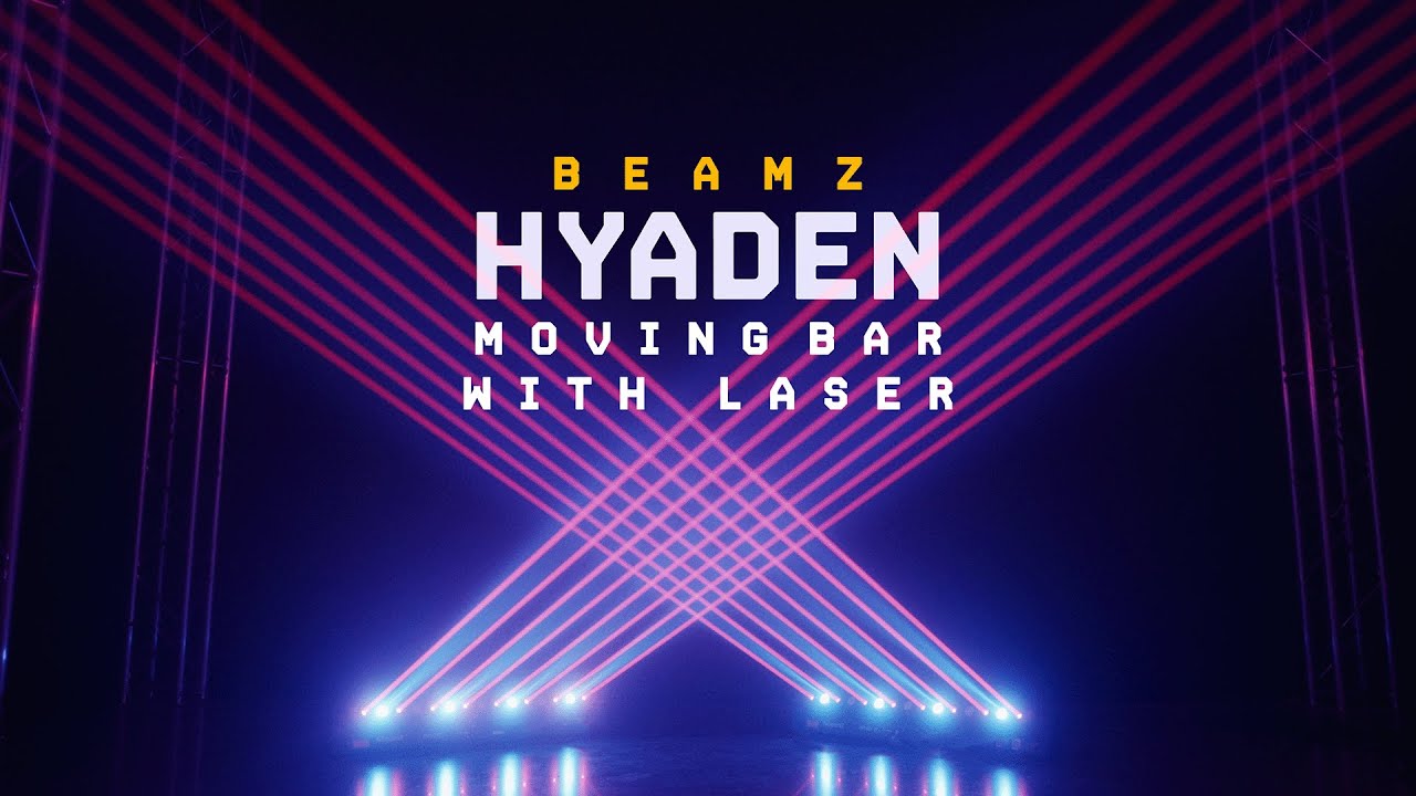 BeamZ Hyaden LED Moving Bar