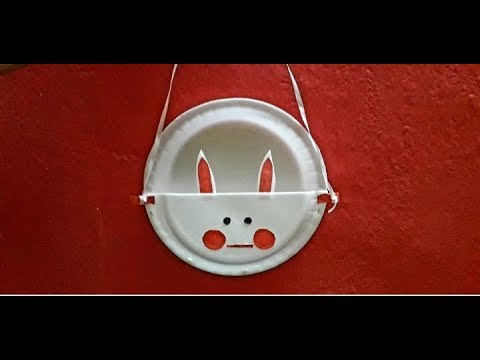 How to create cute animals using paper plates || A beautiful DIY decor craft from paper plate