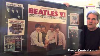Beatles VI Promotional Display 1965 Capitol Records