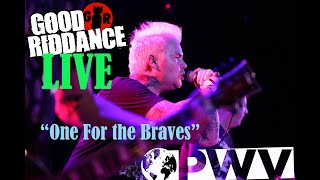 Good Riddance &quot;One for the Braves&quot; live @ The Roxy (Hollywood, CA) 1.10.2020