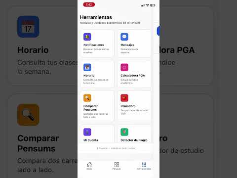 Pensum: Mi Pensum, Materias video thumbnail
