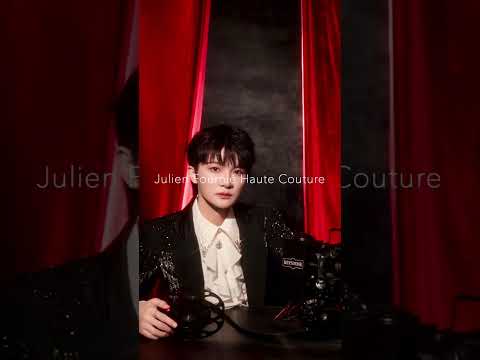 #charliezhoushen in Julien Fournié #hautecouture #周深 #fashion #parisstyle