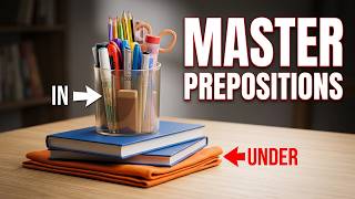 Prepositions of Place in English: Aprende las Preposiciones de Lugar in, under, above, between