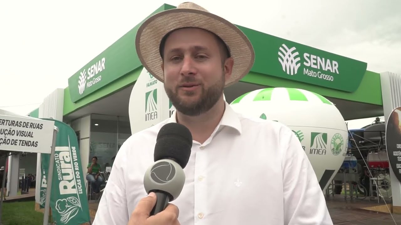 PRESIDENTE DO SINDICATO RURAL DE LUCAS DO RIO VERDE MARCELO LUPATINI SOBRE SHOW SAFRA