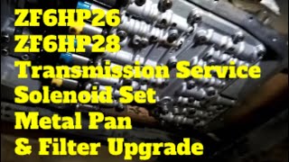 Landrover Discovery ZF6HP26  ZF6HP28 Solenoid Set Transmission Service & Metal Pan & Filter Upgrade