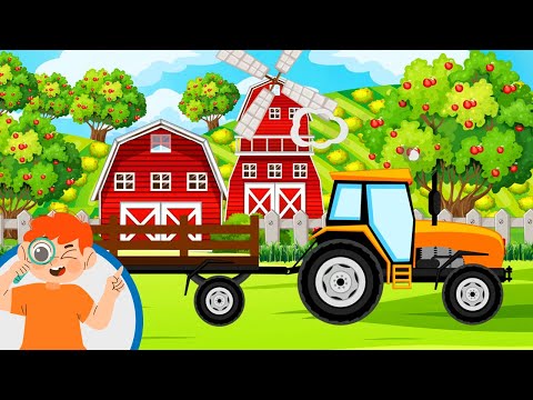 Ce am vazut in livada - Fructele pentru copii - Desene educative