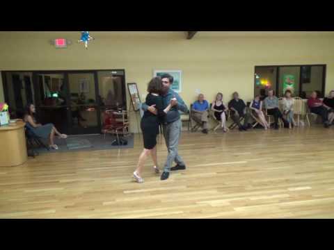 Susana Miller and Srini in Austin July 15 Friday Milonga