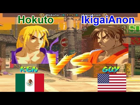 Street Fighter Alpha - Hokuto vs IkigaiAnon FT5