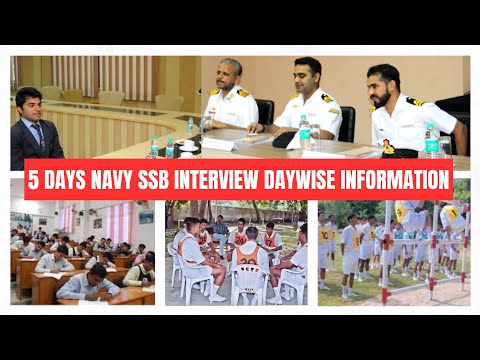 Indian Navy 5 Day SSB Interview Process with Full Explanation(Complete SSB Interview Procedure) 2024