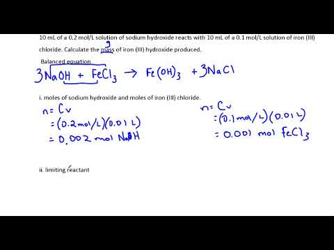 Solution Stoichiometry video