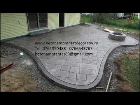 Beton Amprentat Runcșor -Hunedoara Tel.0761350488 -0766543767