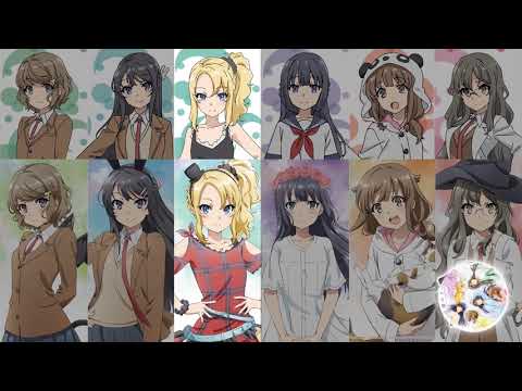 Seishun Buta Yarou wa Bunny Girl Senpai no Yume wo Minai ED Part SectionFukashigi no Cart Theme