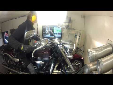 Yamaha XV1900, Superflow Dyno, PowerCommander V
