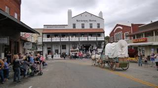 preview picture of video 'Days of '49 Wagon Train Parade, Man Street, Jackson'
