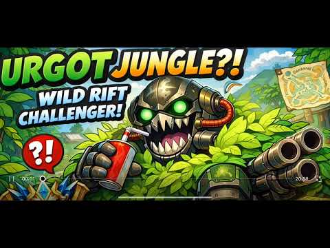 FREE LP ! Urgot Jungle Challenger Rotation Guide