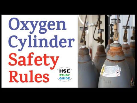 Oxygen Cylinder Safety Rules || Oxygen Cylinder Safety Precautions || Oxygen Cylinder Safety