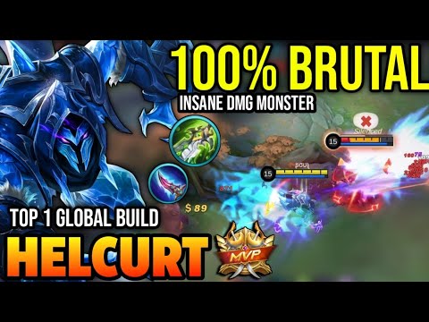 HELCURT BEST BUILD 2023 | BUILD TOP 1 GLOBAL HELCURT GAMEPLAY | MOBILE LEGENDS✓