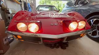 1969 Chevrolet Corvette - Lights