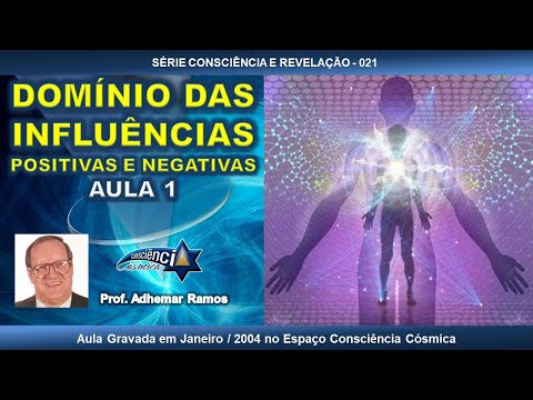 021 DOMÍNIO DAS INFLUÊNCIAS NEGATIVAS E POSITIVAS - AULA 1 - Prof. Adhemar Ramos