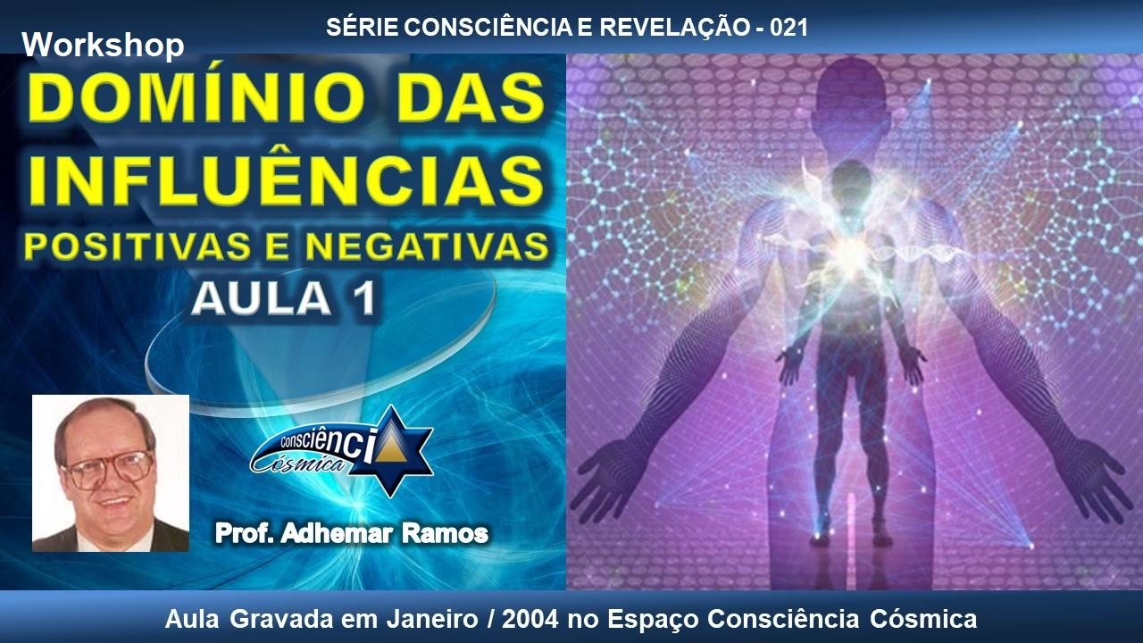 021 DOMÍNIO DAS INFLUÊNCIAS NEGATIVAS E POSITIVAS - AULA 1 - Prof. Adhemar Ramos