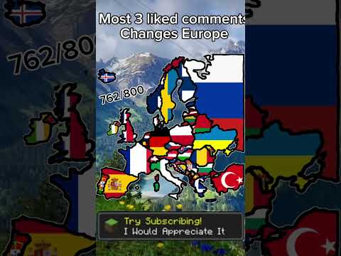 Most 3 liked comments changes Europe
