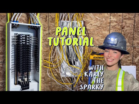 How to wire an electrical panel ⚡️