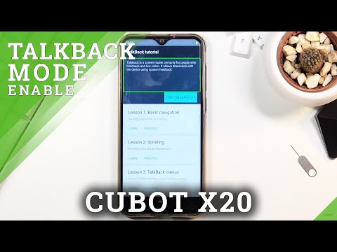 How to Use TalkBack on CUBOT X20 – Activate TalkBack