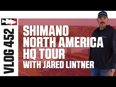 Jared Lintner Touring the Shimano North America Headquarters - #TackleWarehouse VLOG #452