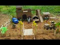 DIY How To Make Village House I Cow Shed I Bullock Cart I Tractor With Cardboard I Ashtoncreative