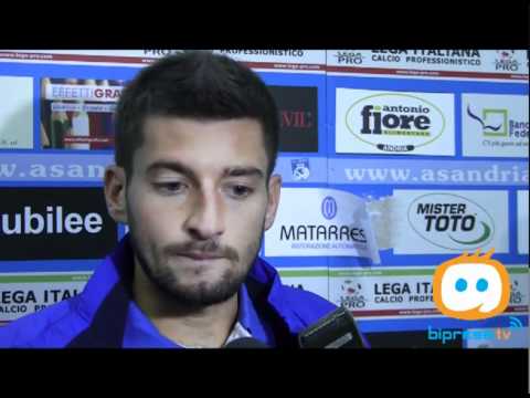 ANDRIA - Intervista ad Andrea Zaffagnini al termine del match vinto con il Prato