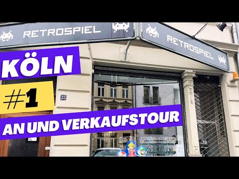 Das ist scheiße gelaufen! | An und Verkaufstour Köln! | Videogame hunting!