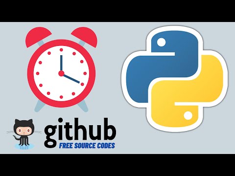 Python Tkinter Alarm Clock App
