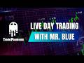 Live IOF Day Trading With Mr Blue Pre Market Prep And Day Trading The Open