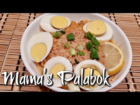 Mama's Easy Pancit Palabok - JMKL's Mama