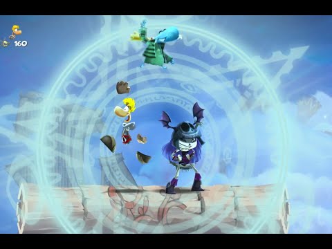 Rayman Legends All Bosses  (1080p & 60fps)  (2 Players)  (No Damage)  Legends Definitive Edition