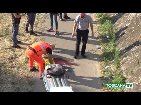 2019-07-26 PRATO - CADE DA PARAPETTO SU PISTA CICLABILE, MUORE 38ENNE