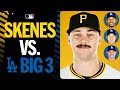 FULL FIRST INNING for Paul Skenes vs. the Dodgers Big 3 (Mookie, Shohei, Freddie)