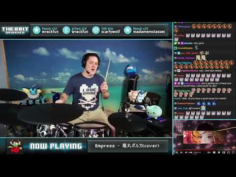 The8BitDrummer plays Empress by teniwoha feat. Kagamine Rin (Omaru Polka cover)
