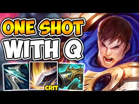 WTF?! FULL CRIT GAREN IS BROKEN IN SEASON 11! ONE Q HITS FOR 2500 - League of Legends