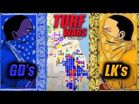 All Chicago gangs TERRITORIES and WARS - Lk's - GD's - BD's - BPS - VL (Part 2)
