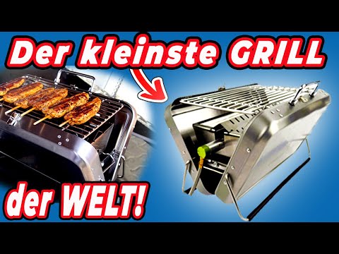 In 60 sek. überall grillen! Der kleinste Grill der Welt!