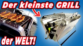 In 60 sek. überall grillen! Der kleinste Grill der Welt!