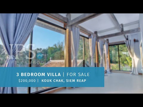 3 Bedroom Villa  For Sale - Kouk Chak, Siem Reap thumbnail