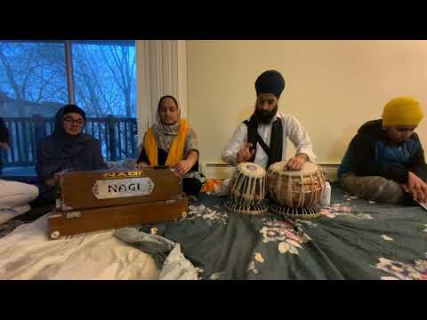 Bibi Satvinder Kaur Ji & Bibi Sahibnoor Kaur Ji - Rehraas Sahib (Keertan)