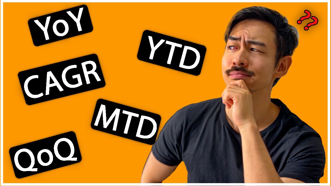 Siglas em negócios: o que é YoY, YTD, CAGR?