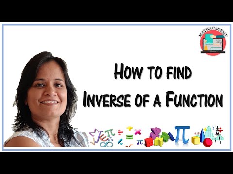 How to Find Inverse of a Function | Functions | Algebra II 