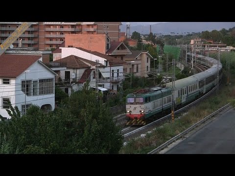 Treno pellegrini in corsa a Monterotondo - Pilgrims train in Monterotondo